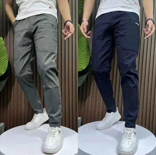 Combo of Men's Casual Joggers (Pack of 2) - Gymom Wellness Warehouse 