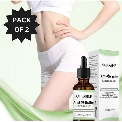 Organic Belly anti-cellulite Fat Burning Weight Loss slimming Moisturize Firm essential Oil 10ml (Pack of 2) - Gymom Wellness Warehouse 