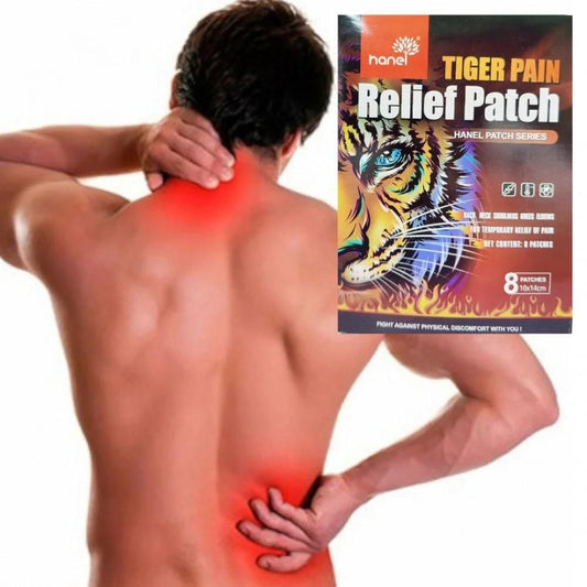 Tiger Pain Relief Patch (8Pc) - Gymom Wellness Warehouse 