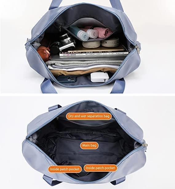 Foldable Polyester Travel Duffel Bag - Gymom Wellness Warehouse 