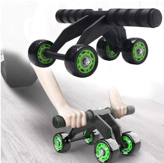 Unisex 4 Wheel AB Wheel Roller - Gymom Wellness Warehouse 