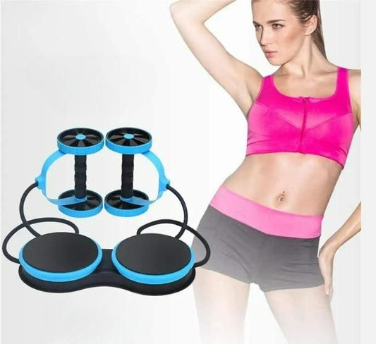 Wheel Roller for Core Workouts, Abdominal Roller Wheel with Knee Pad - Gymom Wellness Warehouse 